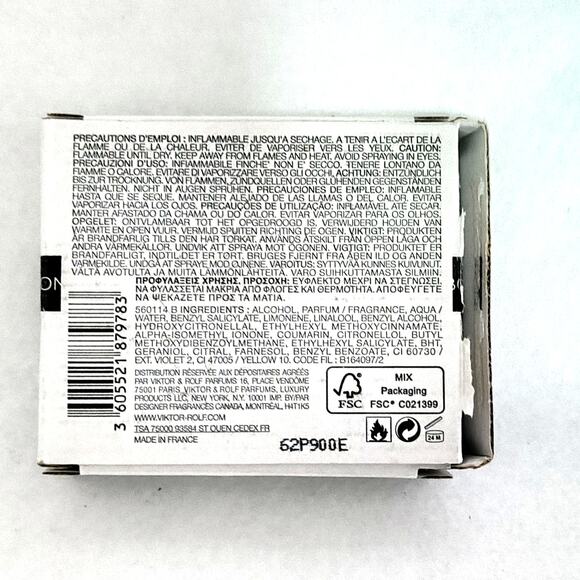 Viktor & Rolf BonBon 1.7 fl oz./50ml Eau De Parfum  Spray NEW Purple Bow Bottle - Picture 3 of 3